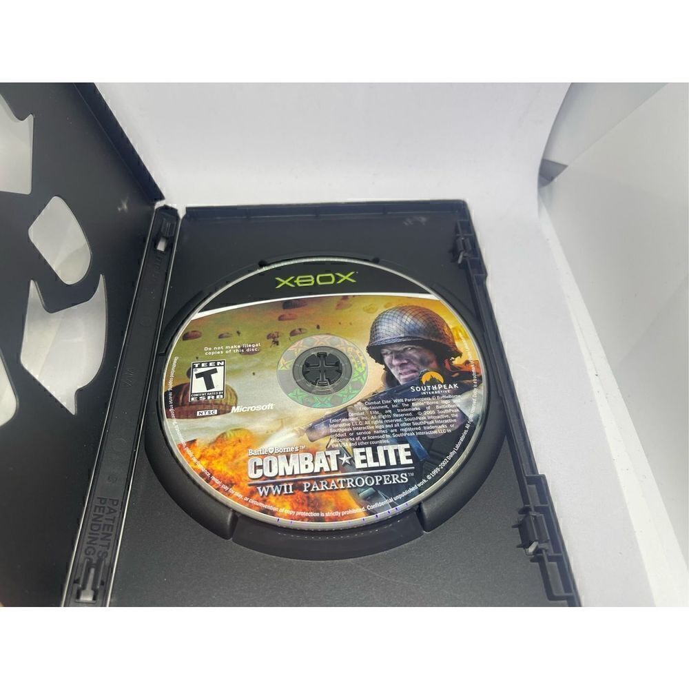 Combat Elite WWII Paratroopers WW2 Microsoft Xbox